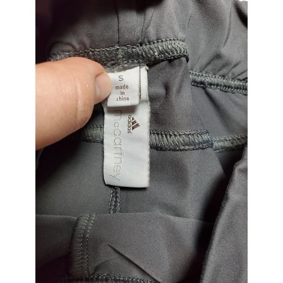 Adidas Stella McCartney Grey Capri Active Leggings Size Small - Picture 3 of 7